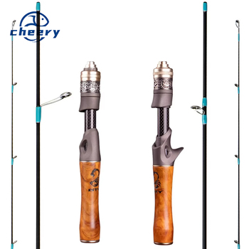 Magic Shadow Second Generation Carbon Horse Mouth Rod Super Soft 3-Section Soft Tune Action Drop Wheel Set White Fishing Rod – Soft Lure – view 1
