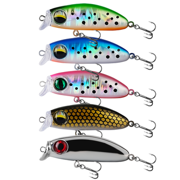 41mm 2.8g Slow Sinking Mini Minnow Artificial Hard Bait Fishing Lure Wobblers for Perch Pike Bass Trout River Lake – Minnow – view 1
