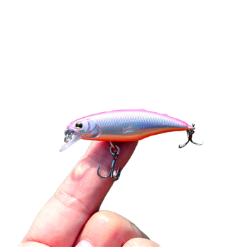 China Lure Minnow Crankbait 52mm 4.5g Artificial Wobbler Sinking Bass Trout Fishing Lure for Lake and Stream – Minnow – view 1