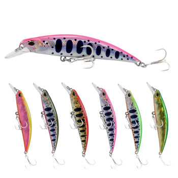 Wholesale 12g 80mm Sinking Minnow Fishing Lure Hard Bait Isca Artificial Wobbler for Bass Fishing in Rivers and Lakes – Minnow – view 1