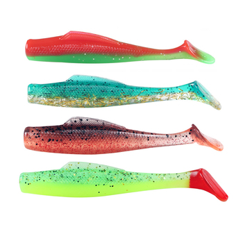 Cheery Wholesale 65mm 2.3g Soft Paddle T Tail Fishing Ripple Shad Lure 6pcs/bag – Soft Lure – view 1