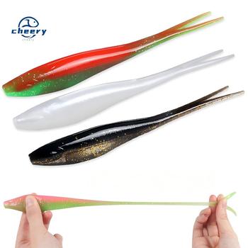 Cheery FUN 3 Pack Stainless Steel Floating Water Soft Bait Luya Bite Resistant Double Color 18mm/18g High Elastic – Soft Lure – view 1
