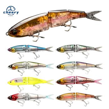 Cheery High Quality Segmented Swimbait 18CM 51G Floating Big Game Swim Bait Fishing Bait Pencil Lures Artificial Hard Lure Fishi – Soft Lure – view 1