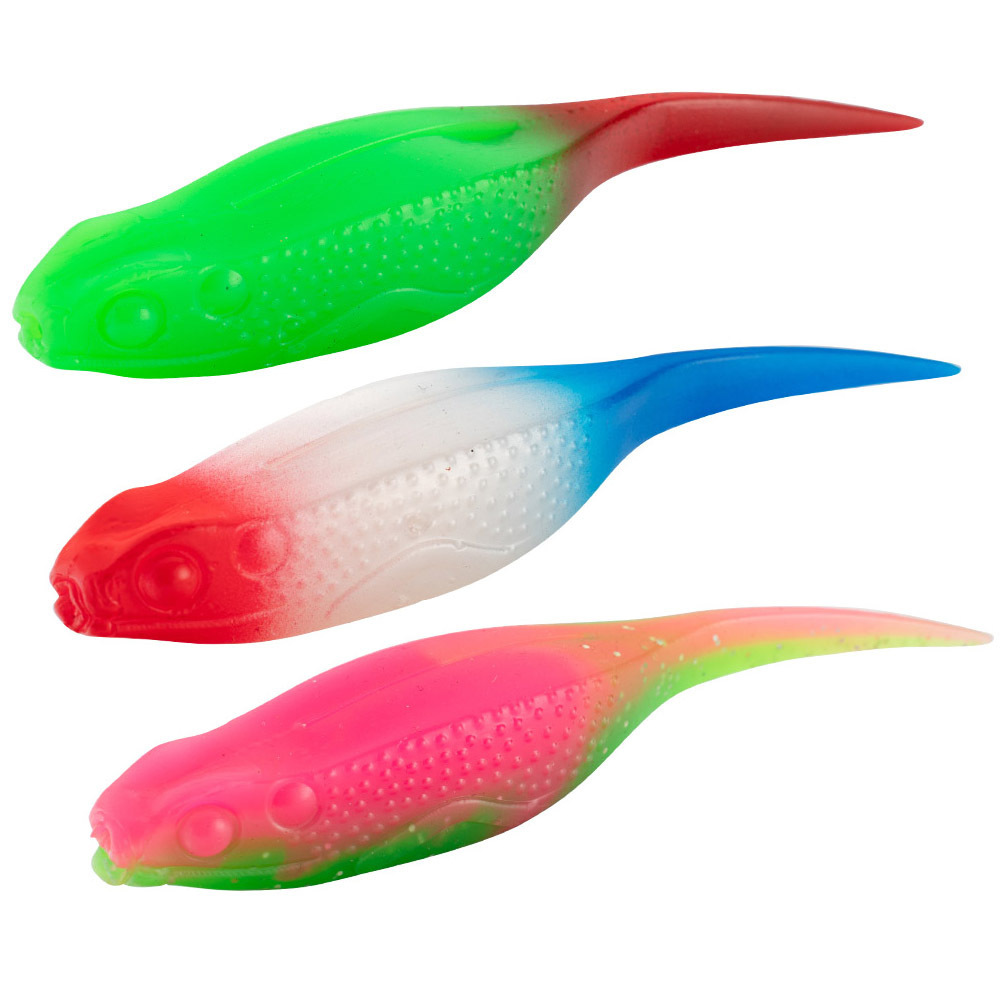 Cheery New 2026 Wholesale 3pcs 11g Tadpole Frog Soft Worm Lure Snakehead Fishing Soft Bait Imitative Design Fishing Lure – Worms & Grubs – view 4