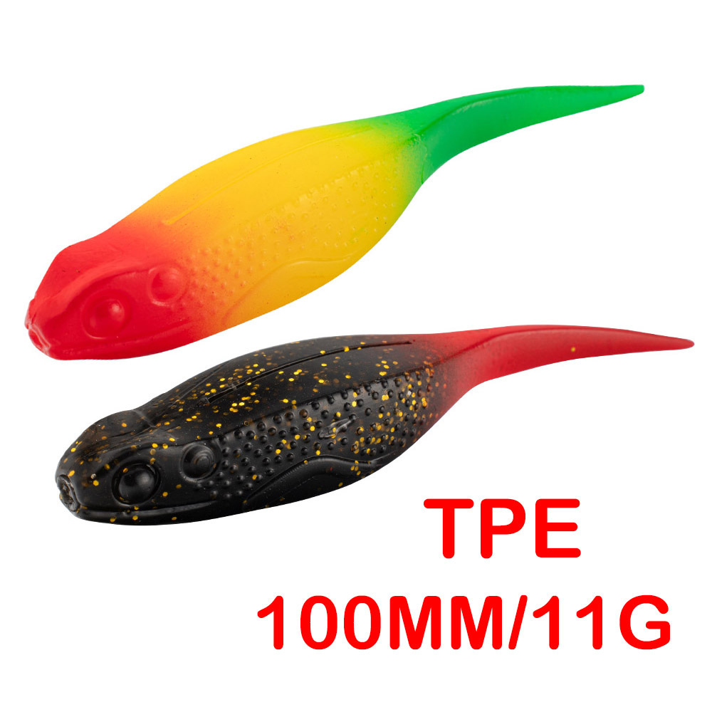 Cheery New 2026 Wholesale 3pcs 11g Tadpole Frog Soft Worm Lure Snakehead Fishing Soft Bait Imitative Design Fishing Lure – Worms & Grubs – view 1