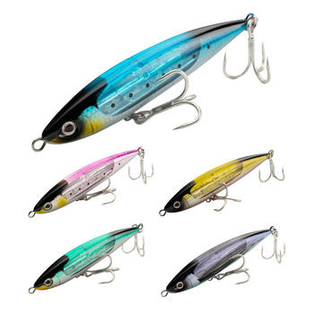 Cheery High Quality Floating Large Pencil Bait Deep Sea Boat Fishing Trolling Tuna Big Game Flash Blade Bionic Tuna Fishing Lure – Pencil – view 1