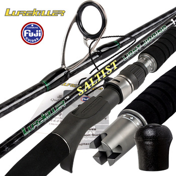 Lurekiller Nearshore Sea Rod Lightweight Iron Plate Straight Gun Handle Boat Rod Guide Ring K Bracket Jigging 1.75 Meters 80-200 – Metal Jig – view 1
