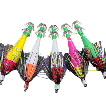 Topline Tackle SJ033 Steel Wire Luminous Submerged Three-Slit Shrimp 120mm 14.3g Carp Bass Jigging Lead Lure – Metal Jig – view 1