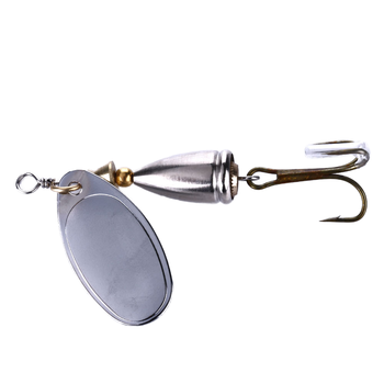 Wholesale SP135 6.5cm 8.5g Artificial Metal Topwater Baits Spoon Printed Fishing Lures for Saltwater & Lake – Metal Jig – view 1