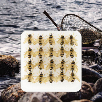 20pcs Silicone Simulation Bee Trout Fly Fishing Lure Hook 40g Bionic Bait Soft Tackle Artificial Insect Ocean Boat Fishing Carp – Soft Lure – view 1