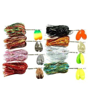 Hot Selling Artificial 45g 22cm Copper Spinner Bait for Pike Bass Perch Musky & Trout-River/Lake Float Fishing Metal Spoon Lure – Metal Jig – view 1