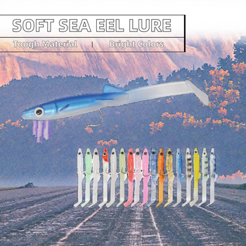 70mm 2.2g PVC Hard Bottom Bait Paddle Tail Sand Eel for Pike & Freshwater Fish-Ocean Boat River & Lake Fishing – Hard Lure – view 1
