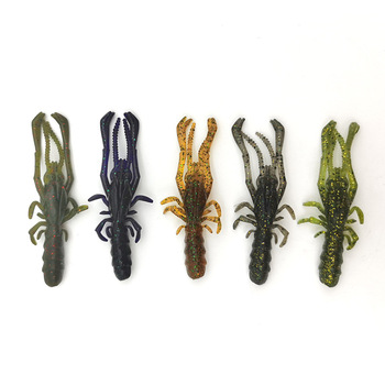 Lure Artificial Biomimetic Shrimp Bait Bass Long-Cast Freshwater Saltwater Soft Bait Stainless Steel Hooks Factory Wholesale – Soft Lure – view 1