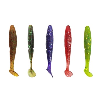 Factory Direct Supply T-Tail Soft Bait Lure Long-Cast Fishing Lure for Bass 10-Piece Pack – Soft Lure – view 1