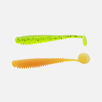 Lure T-Tail Stainless Steel Soft Bait Bottom Fishing Long-Cast Lifelike Artificial Bait 03g Soft Worm Threaded Fish Bait Fish – Soft Lure – view 1