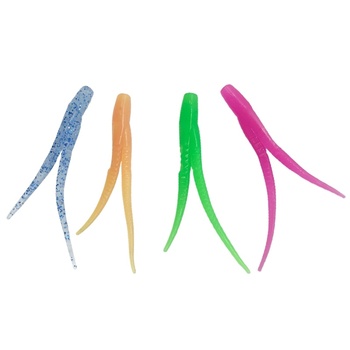 Crankbait Lure Multi-color Long-cast Bionic Artificial Soft Bait Stainless Steel Bass Fishing Jerkbait 10 Pieces/Package – Soft Lure – view 1