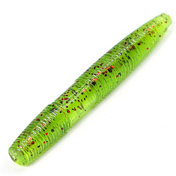 Soft Worm Floating Ned Rig Lure Artificial Soft Bait 10-Piece Without Hooks for Bass and Mandarin Fish in Black Pit – Soft Lure – view 1