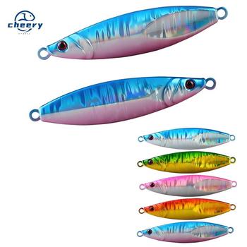 CHEERY Wholesale Lead Metal Jig Lure Bait Bare Plate Long-Range Shore Cast 40g-100g Mackerel Fishing – Metal Jig – view 1