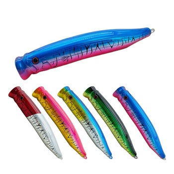 Factory Wholesale Stainless Steel Popper Lure All-Depth Layer Shore Casting Long-Range Hard Bait 82g Fishing Tackle – Popper – view 1