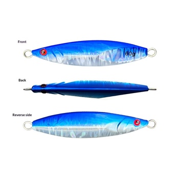 Wholesale Metal Jig Lure Bait Bare Plate Long-Range Shore Cast Lead for Mackerel 40g 60g 80g 100g – Metal Jig – view 1