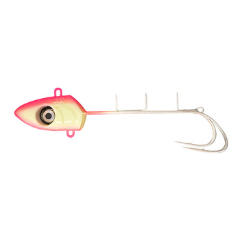 LED Electronic Light Boat Fishing Saltwater Fish Metal Plate Lure with Lead Head Hooks for Sea Fishing – Metal Jig – view 1