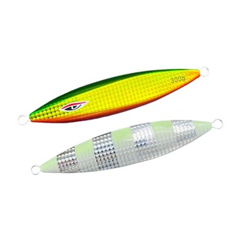 Deep-Sea Mackerel Iron Plate Bait Metal Jig Lure Slow-Rolling Fast-Sinking 300g-500g Without Hooks – Metal Jig – view 1