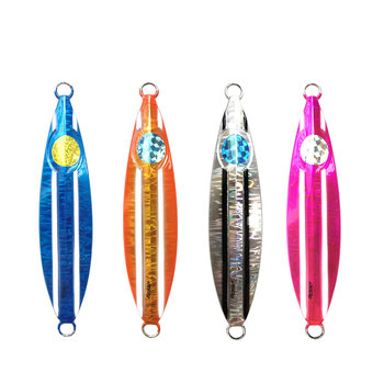 Lead Iron Plate Artificial Hard Bait Lure for Mackerel Fast-Sinking Night-Glow Laser Bionic Design Without Hooks – Hard Lure – view 1