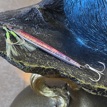 Factory Price High Quality Lead Metal Jig Lure Artificial Hard Bait with Hooks 60g Bare Plate – Metal Jig – view 1