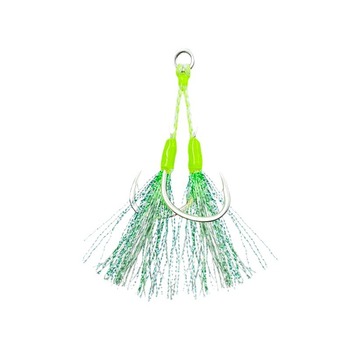 Factory Spot Wholesale Core-Wrapped High-Carbon Steel Double Sea Fishing Hooks Big-Bait Slow-Rolling Lure Jig – Metal Jig – view 1