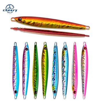 CHEERY Full-Water-Column Overturned Slow-Rocking Metal Jig Lure Laser Bionic Design for Mahi-Mahi Red Snapper Fishing Artificial – Metal Jig – view 1
