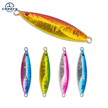 CHEERY Wholesale Mackerel Metal Lure Iron Plate Bait Slow Shake Shore Casting Long-Range Jig 40g 60g 80g 100g – Metal Jig – view 1