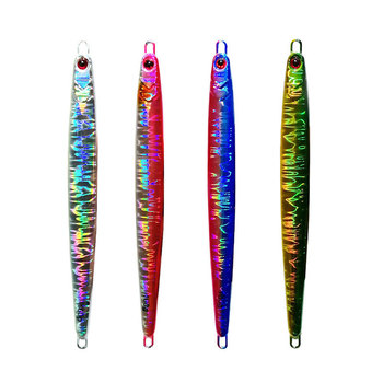 Fast-Sinking Iron Plate Lure Jerkbait Sea & Boat Fishing 60g/80g/100g Lead Without Hooks for Mackerel Cutlassfish – Minnow – view 1