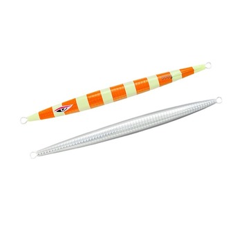 Deep-Sea Slow-Roll Powerful Catch Large Heavy Metal Jig Night-Glow Long Strip Lure for Saltwater Fish 300g-500g – Metal Jig – view 1