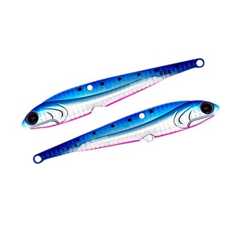 Glow-in-the-Dark Sea Fishing VIB Lure Metal Jig Bait Artificial Heavy 70g Sinking Fish Bait Enhanced Three Hooks Saltwater Fish – Metal Jig – view 1