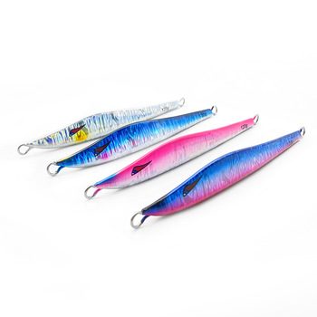 New Style Japanese Iron Plate Lure Lead Metal Jig Artificial Hard Bait Glow-in-the-Dark Laser 60g 80g 100g 120g – Metal Jig – view 1