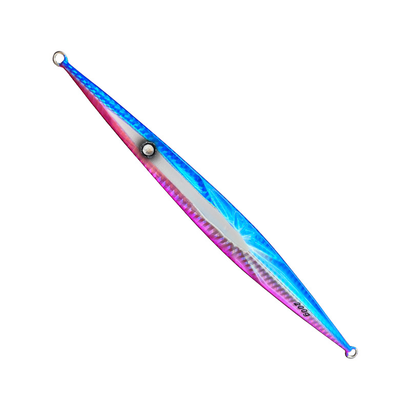 Manufacturer Sea Fishing Lure Long Strip Fast Retrieve Sinking Iron Plate Bait Night-Luminous Metal Jig Spanish Mackerel – Hard Lure – view 1