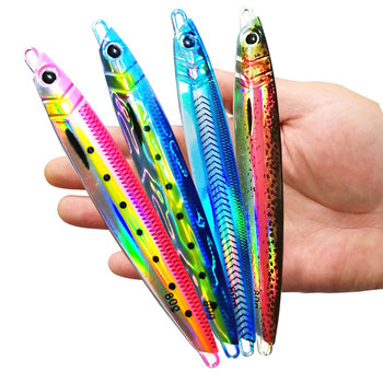 Bestseller Printed Slow-Rolling Iron Plate Lure UV 3D-Printed Crankbait Sea Fishing Boat Fishing Mackerel Metal – Metal Jig – view 1