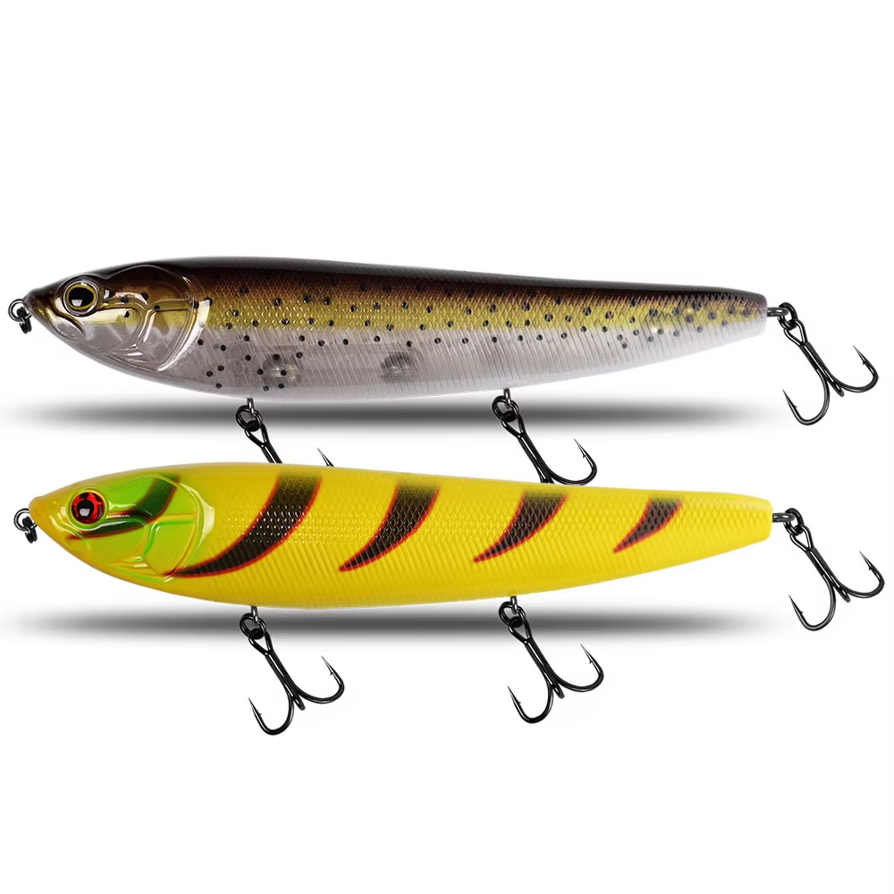 Factory Price Fishing Tackle Plastic Artificial Hard Bait Long-Cast Floating Pencil Lure Snakehead 155mm 42g Surface-Lying for – Hard Lure – view 4