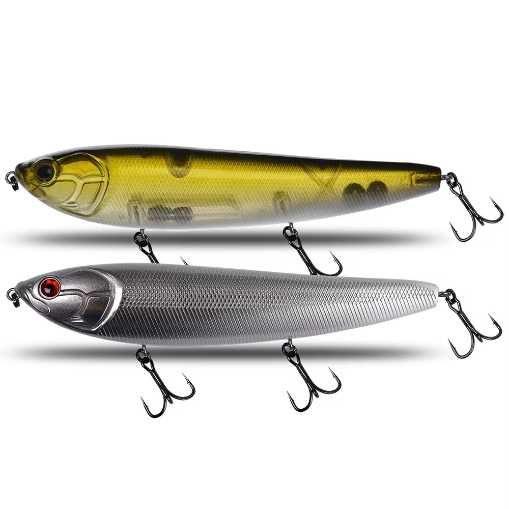 Factory Price Fishing Tackle Plastic Artificial Hard Bait Long-Cast Floating Pencil Lure Snakehead 155mm 42g Surface-Lying for – Hard Lure – view 2