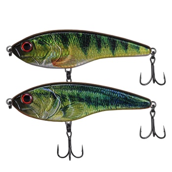 Fishing Tackle Stainless Steel Live Bait Slow-Sinking Jerk Bait 130mm 57g Freshwater Bionic Bait – Lure – view 1