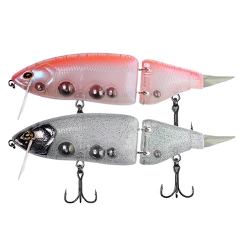 Artificial Hard Bait Plastic Lure Floating Swimbait 165mm 60g / 135mm 33g Multi-segment Bass Bait 38~46 Colors – Soft Lure – view 1