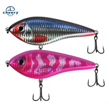 CHEERY Fishing Tackle Pike Live Bait Stainless Steel 12 cm 61 g Slow-Sinking Minnow Accepts Cross-Border E-Commerce – Minnow – view 1