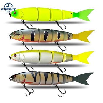 CHEERY Factory Direct Supply Live Bait Japanese Style 17/20 cm Sinking/Floating Multi-segment Swimbait Silicone Soft Tail – Soft Lure – view 1
