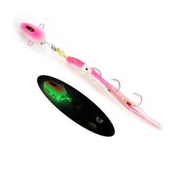 Deep-Sea Boat Fishing Artificial Hard Bait Metal Jig Slow-Rolling Luminous 100g-300g With Hooks – Metal Jig – view 1