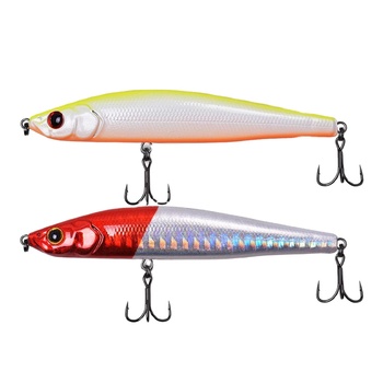 Trembling Lead Lure ABS Fishing Bait 85mm 155g Long-Cast With Hooks for Snakehead Bass Mandarin Fish Sucker Fish – Hard Lure – view 1