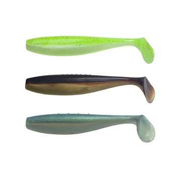 3pcs 14cm/18g Big T Tail Fish Sinking Lure Jigging Bionic Soft Bait Without Hooks Sea Fishing Freshwater Grouper Snapper PVC – Soft Lure – view 1