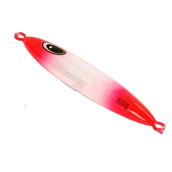 Road-Opening Big Heavy-Pound Fat-Type Night-Glow Jig 200g-600g Sea Fishing Boat Fishing Lead Fish Lure for Saltwater Fish – Metal Jig – view 1