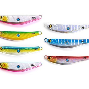 Pave the Way Japanese-Style Cross-Border Sea Fishing Fast-Sinking Metal Jig Sardine Bait 80g/100g/150g Bionic Artificial Lure – Metal Jig – view 1