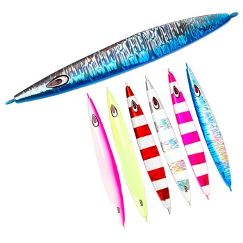 270g 350g 450g Deep-Sea Boat Fishing Heavy-Weight Luminous Fast-Sinking Slow-Rolling Metal Artificial Hard Bait Tuna Eel – Metal Jig – view 1