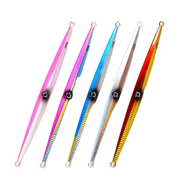 Laser Rapid-Sinking Metal Jig Lure with Fast Retrieve & Slow Shake for Saltwater Fish-Artificial Hard Bait – Metal Jig – view 1